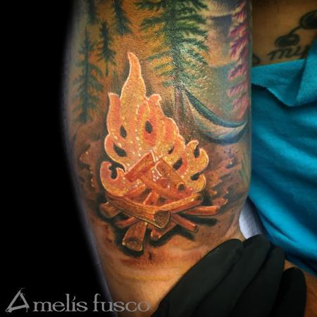 Tattoos - Camp Fire - 114823